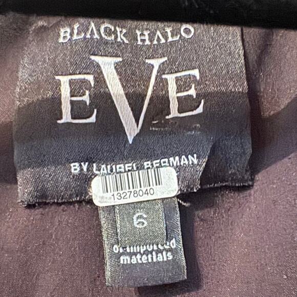 Black Halo EVE by Laurel Berman Black Cocktail dress 6 - Picture 4 of 8